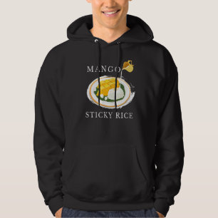 Zoete Mango Sticky Rice Squad Thaise Voedsel Zomer Hoodie