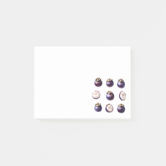 Zoete Mangosteen Tropisch Fruit Post-it® Notes (Voorkant)