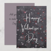 Zoete Melodieën van Liefde Valentijnskaart Feestdagenkaart (Voorkant / Achterkant)