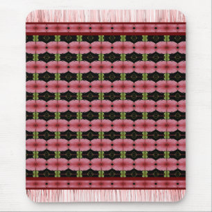 Zoete Mini Muis Vloerkleed in Burgundy Muismat