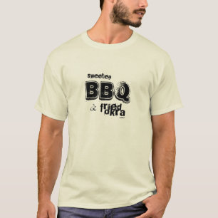 Zoete misselijkheid, BBQ & gefrituurde okra T-shirt