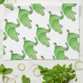 Zoete Moderne Alligator Theedoek (Gevouwen)