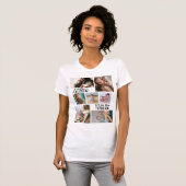 Zoete Moderne 'Een Moederliefde' 7 Foto T-Shirt (Voorkant volledig)