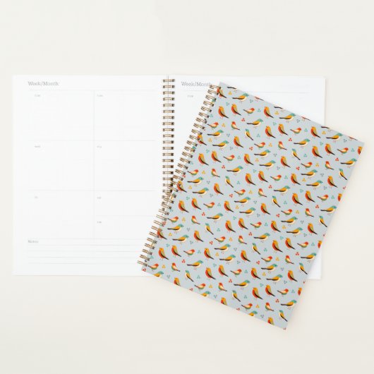 Zoete Moderne Vogels Planner (Display)
