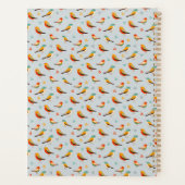 Zoete Moderne Vogels Planner (Achterkant)
