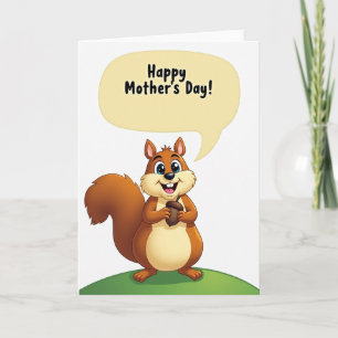 Zoete Moederdag Dierenkaart Kaart