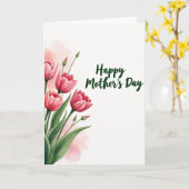 Zoete Moederdagkaart Kaart (Gele Bloem)