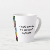 Zoete momenten van liefde - latte mok (Rechterhoek)