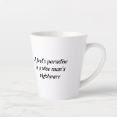 Zoete momenten van liefde - latte mok (Rechts)