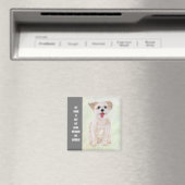 Zoete Morkie Thuismagneet Magneet (Insitu (Vaatwasser))
