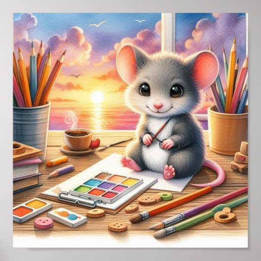 Zoete Muis Poster (Voorkant)