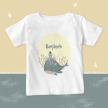 Zoete Nautische Walvis Octopus Baby Borrel