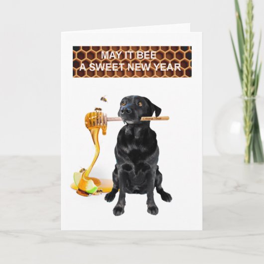 Zoete Nieuwjaarskaart Feestdagen Kaart (Voorkant)