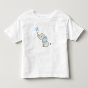 Zoete Olifant met Ballonnen – Schattig & Aandoenli Kinder Shirts