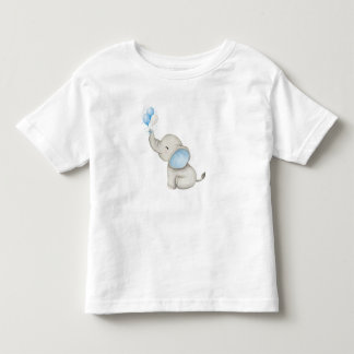 Zoete Olifant met Ballonnen – Schattig & Aandoenli Kinder Shirts