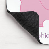 Zoete olifant (roze) muismat (Hoek)