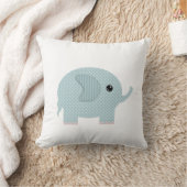 Zoete Olifanten Babykamer Decor Kussen (Deken)