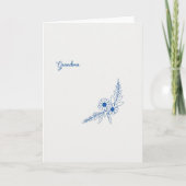 Zoete Oma Script Kaart (Voorkant)