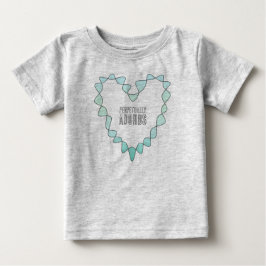 Zoete Oneindig Aanbiddelijke Blauw Groene Oneindig