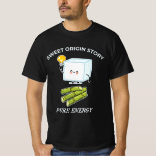 Zoete Oorsprongverhaal Pure Energie Schattige Suik T-shirt
