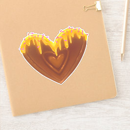 Zoete op maat gesneden vinyl Sticker