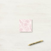 Zoete Paardenbloem Gedempte Roos - Neutraal Post-it® Notes (Op bureau)