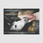 Zoete Paardenkus Decoupage Tissuepapier (Voorkant)