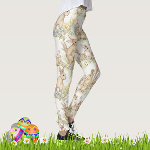 Zoete paasbundels en deaffodils-Leggings Leggings