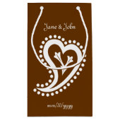 Zoete Paisley Harten in Chocolade Cadeautas (Achterkant)