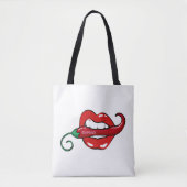 zoete paprika tote bag (Voorkant)