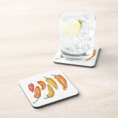 Zoete paprika's bier onderzetter (Rechterzijde)