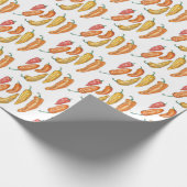 Zoete paprika's cadeaupapier (Hoek)