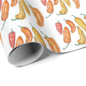 Zoete paprika's cadeaupapier (Rol Hoek)