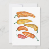 Zoete paprika's kaart (Voorkant)