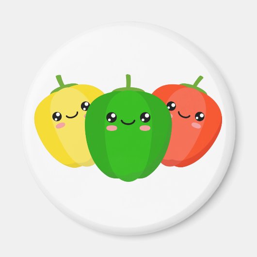 Zoete paprika's magneet (Voorkant)