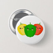 Zoete paprika's ronde button 5,7 cm (Voorkant /achterkant)