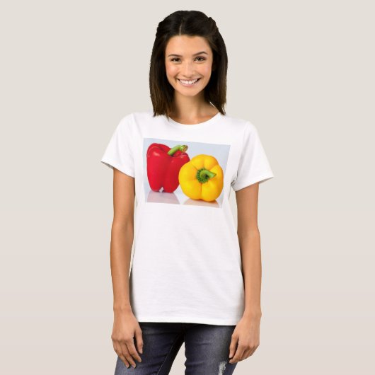 Zoete paprika's t-shirt (Voorkant volledig)