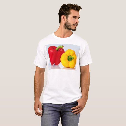 Zoete paprika's t-shirt (Voorkant volledig)
