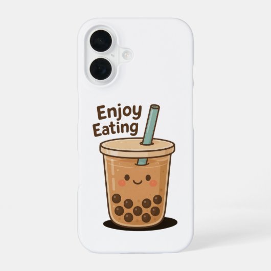 Zoete Parel Charme iPhone 16 Hoesje (Achterkant)