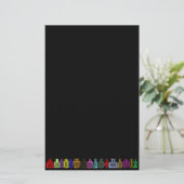 zoete parfum briefpapier (Staand voorkant)