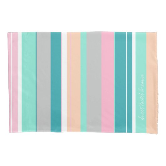 Zoete Pastel Droom Kussensloop (Voorkant)