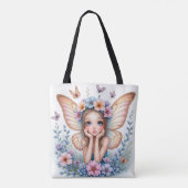 Zoete Pastel Fee Tote Bag (Achterkant)