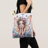 Zoete Pastel Fee Tote Bag (Dichtbij)