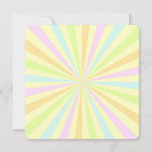 Zoete pastels draaiende wiel barst uit