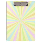Zoete pastels draaiende wiel barst uit klembord (Voorkant)