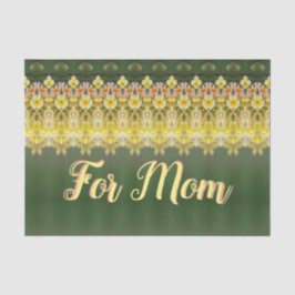 Zoete peach en Butter Yellow Tissuepapier