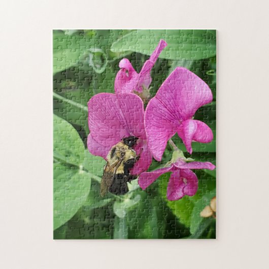 Zoete peper en bijenpuzzel legpuzzel (Verticaal)