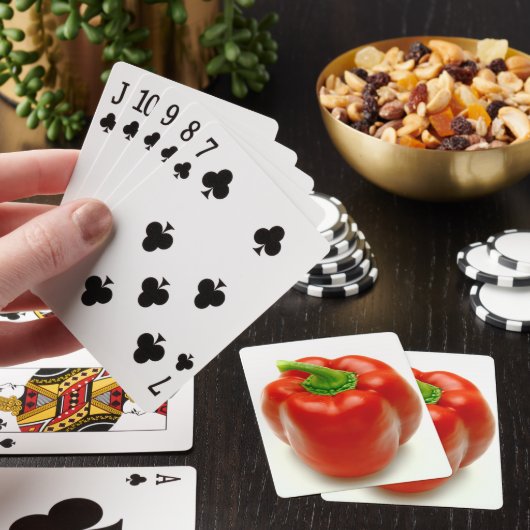 Zoete peper pokerkaarten (Insitu)