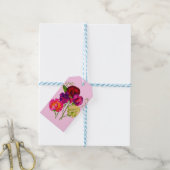 zoete peperbloemen afdrukken cadeaulabel (Met Touw)