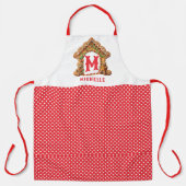 Zoete peperkoek gepersonaliseerd schort (Voorkant)